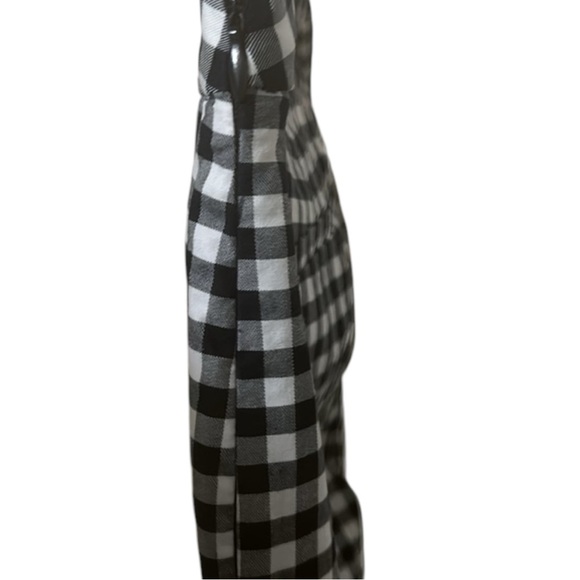 🌺VICTORIA BECKHAM for Target Gingham Crop Cotton Pants in Black/White Size 10🌺 - Picture 5 of 9